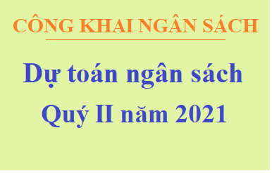 Công bố công khai thực hiện dự toán ngân sách quý II năm 2021 của Sở Giao thông vận tải Tây Ninh