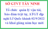 Tăng cường công tác quản lý vận tải, bảo đảm TTATGT trong dịp nghỉ Lễ Quốc khánh 02/9, khai giảng năm học mới 2022